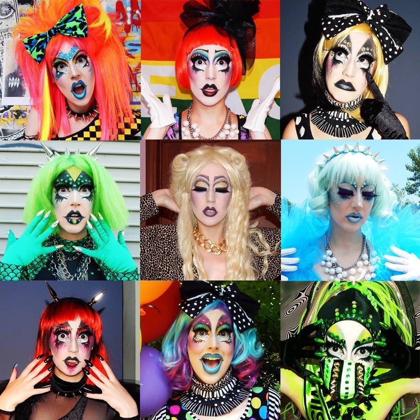 The many faces of Drag Queen Pierretta Viktori